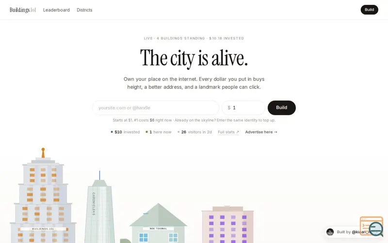 Screenshot of Buildings.lol
