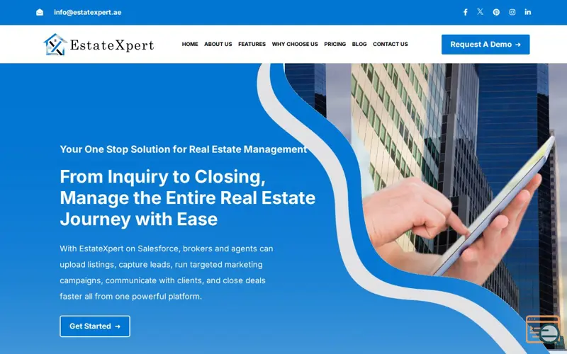 Screenshot of Estatexpert