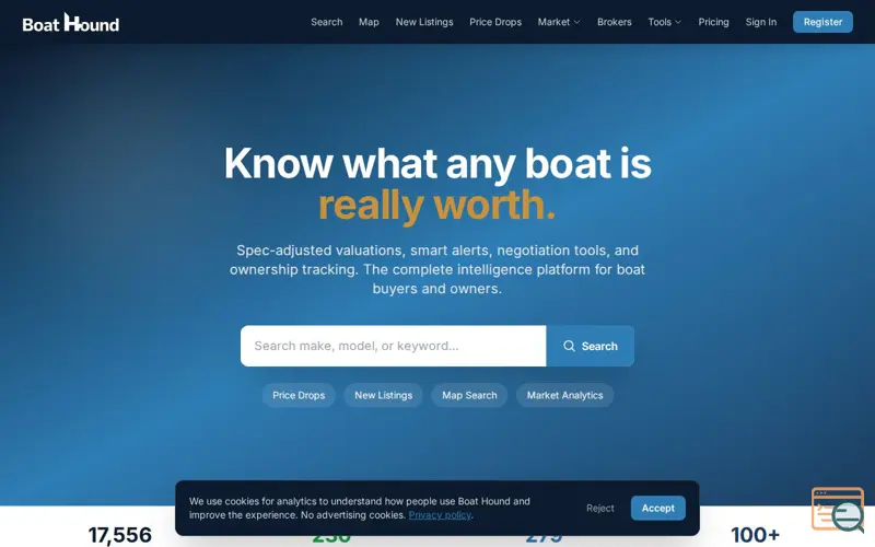 Screenshot of Boat Hound
