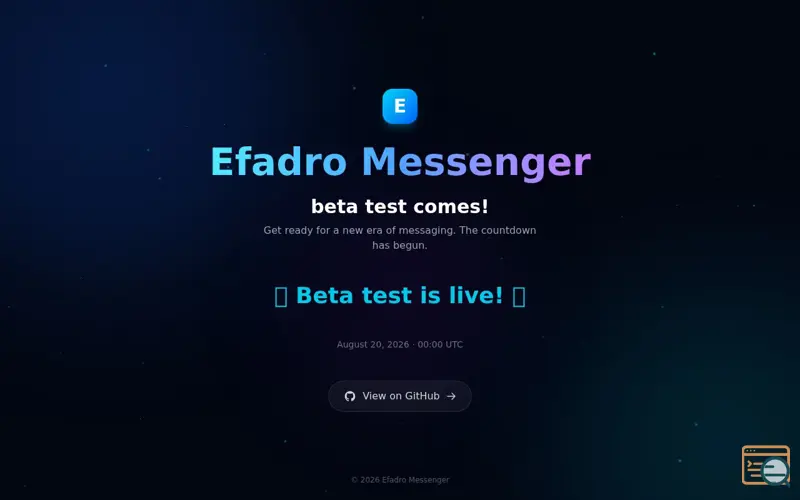 Screenshot of Efadro