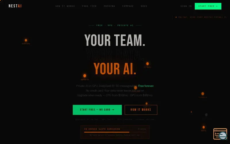 Screenshot of Private AI free forever