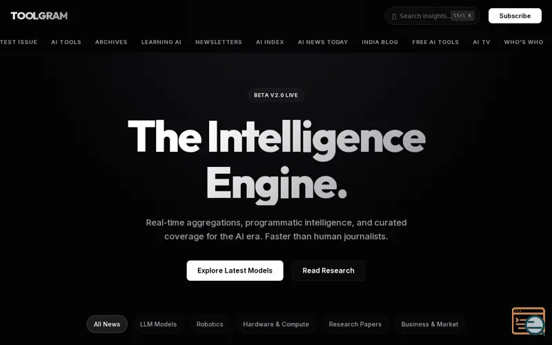 Screenshot of Toolgram