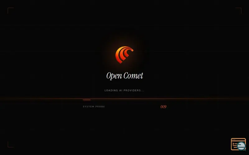 Screenshot of Open Comet
