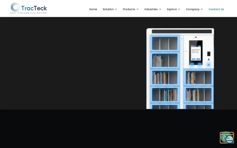Screenshot of Smart Library Cabinet System