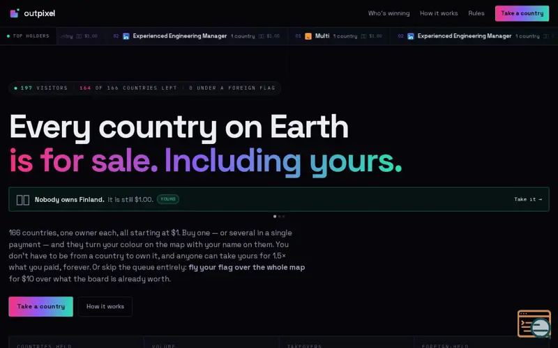 Screenshot of OutPixel