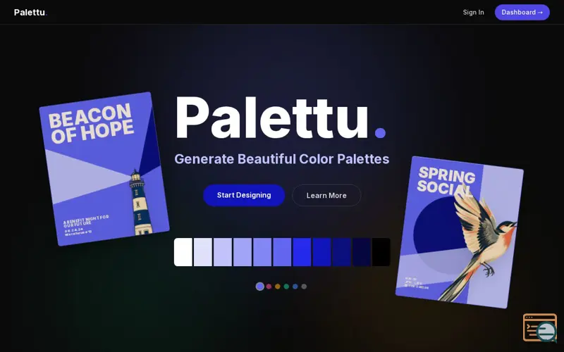 Screenshot of Palettu