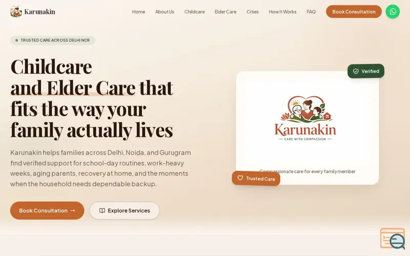 Screenshot of Karunakin