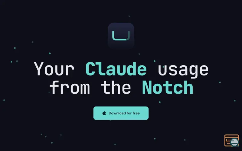 Screenshot of NotchClaude