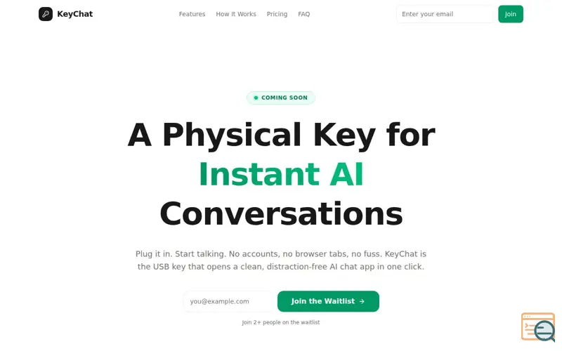 Screenshot of KeyChat