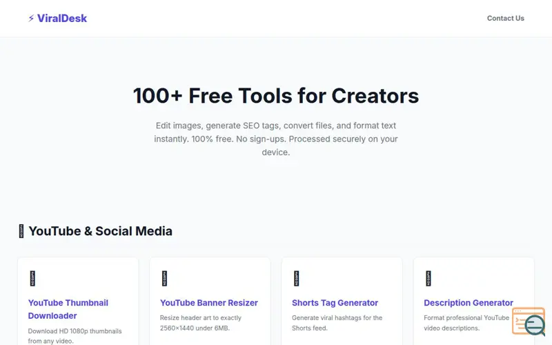 Screenshot of CreatorPulse