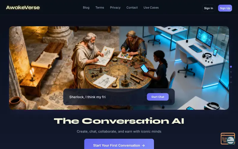 Screenshot of AwakeVerse