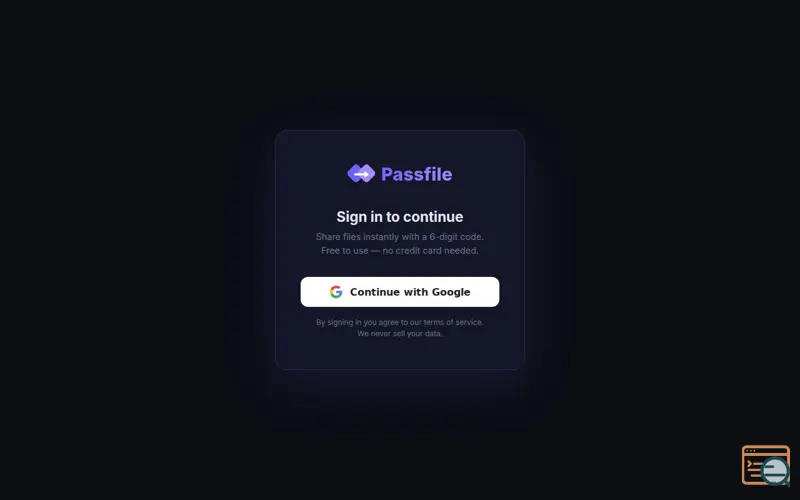 Screenshot of Passfile