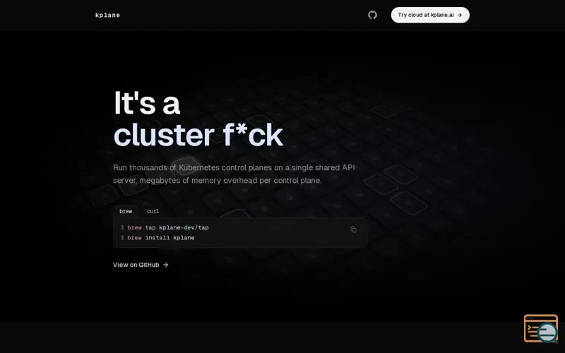 Screenshot of Kplane