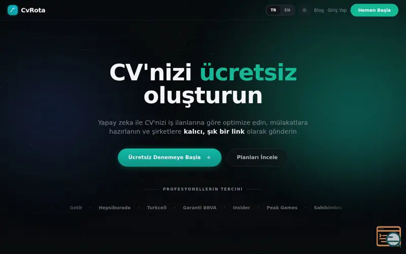 Screenshot of CvRota