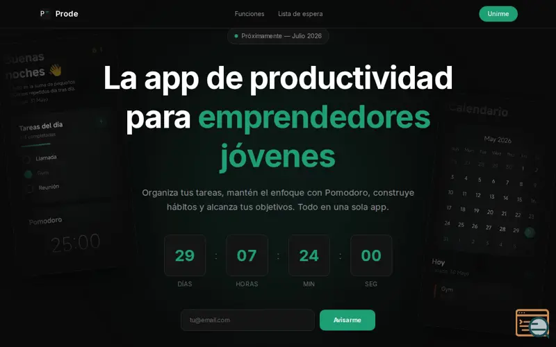 Screenshot of Prode