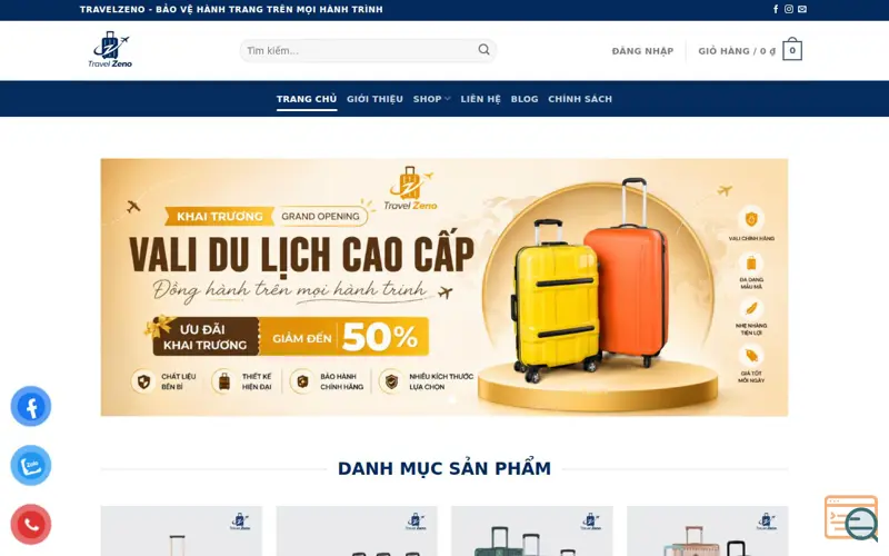 Screenshot of Travel Zeno