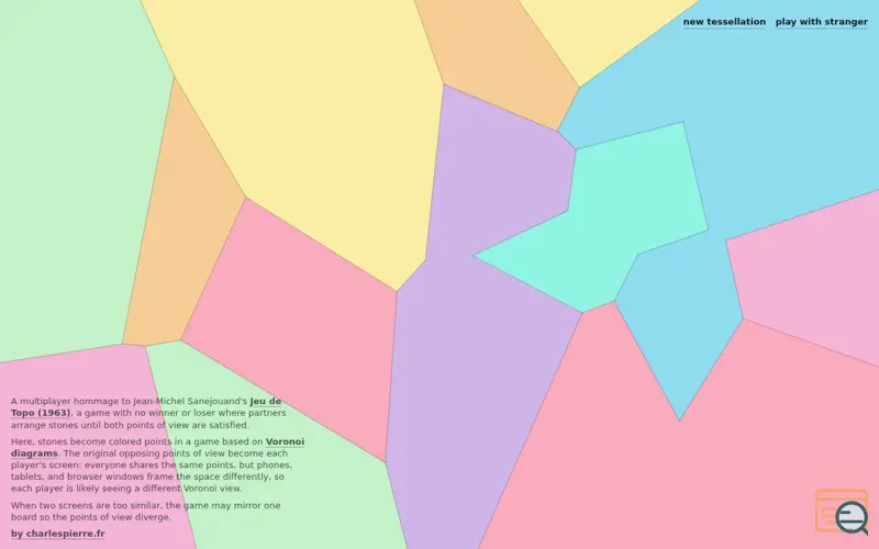 Screenshot of Multiplayer Voronoi