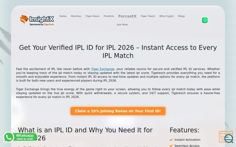 Screenshot of Ipl id provider