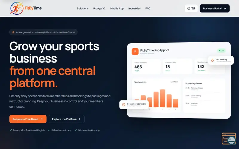 Screenshot of FitByTime