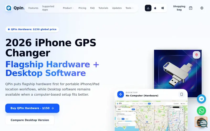 Screenshot of QPin