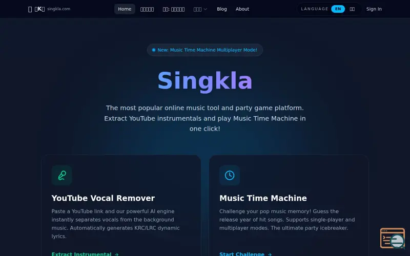 Screenshot of Singkla