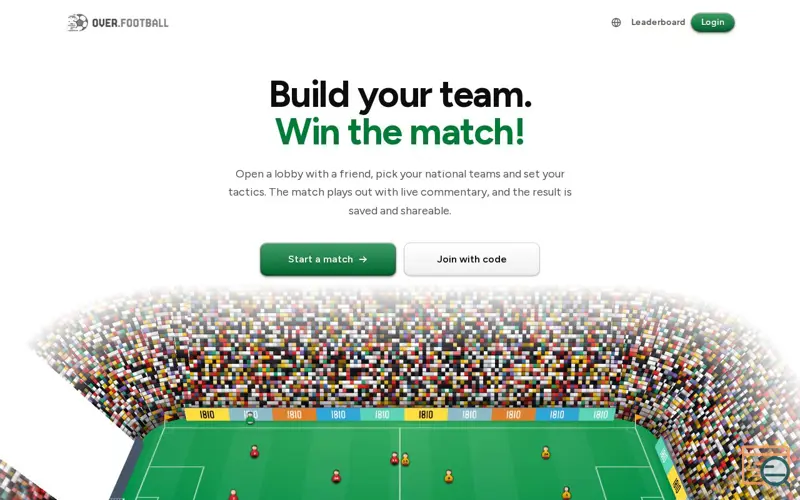 Screenshot of A Football Manager Game