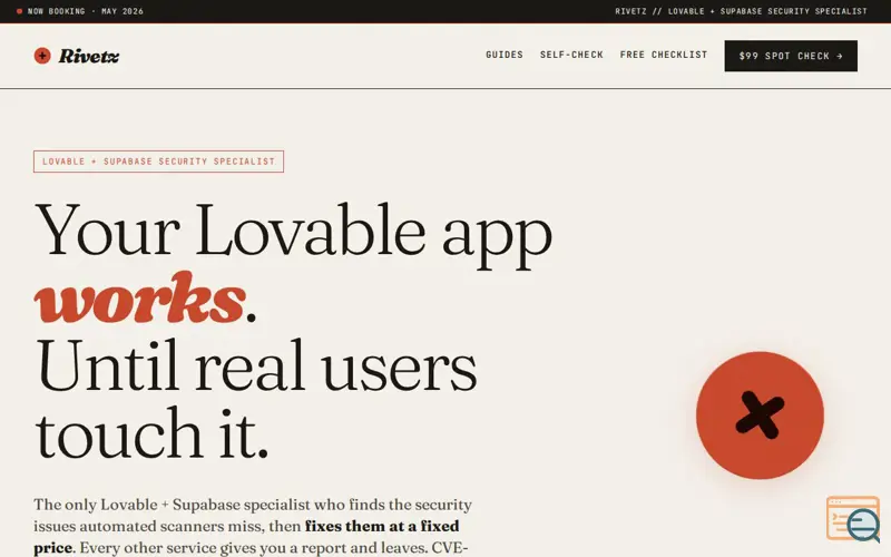 Screenshot of Rivetz