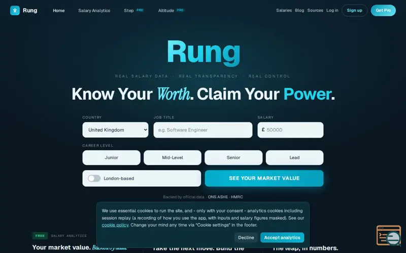 Screenshot of Rung