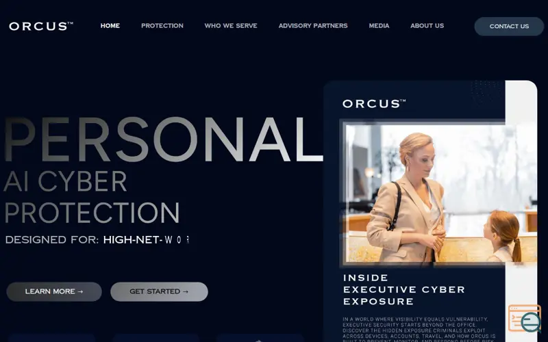 Screenshot of ORCUS