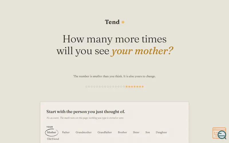 Screenshot of Countyourtimes