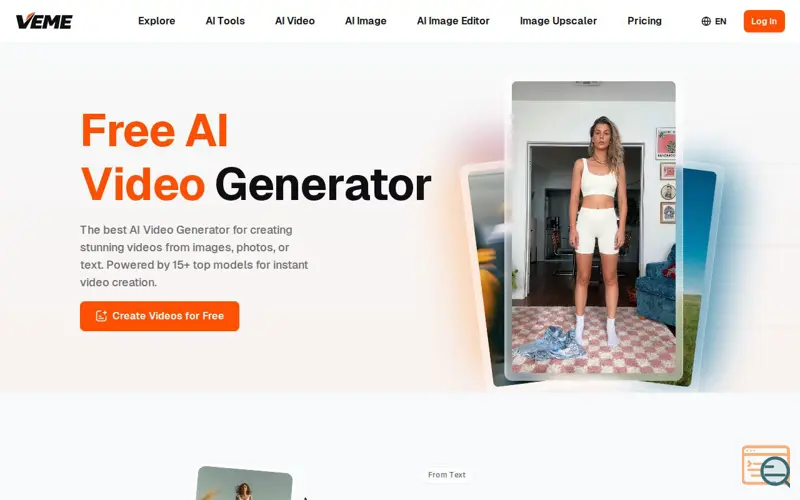 Screenshot of VEME