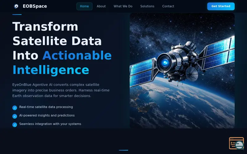 Screenshot of EOBSpace