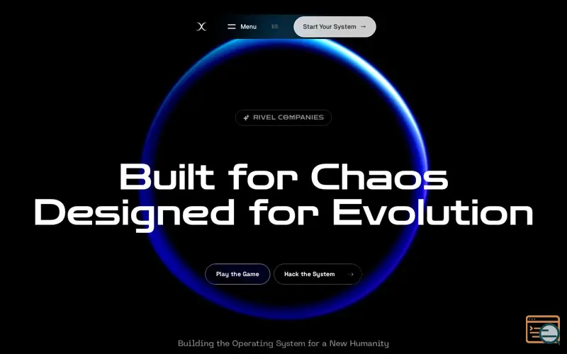 Screenshot of RIVEL Companies, a launch using WordPress.com DNS