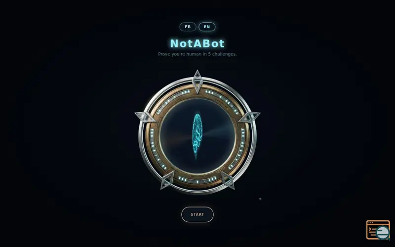 Screenshot of NotABot