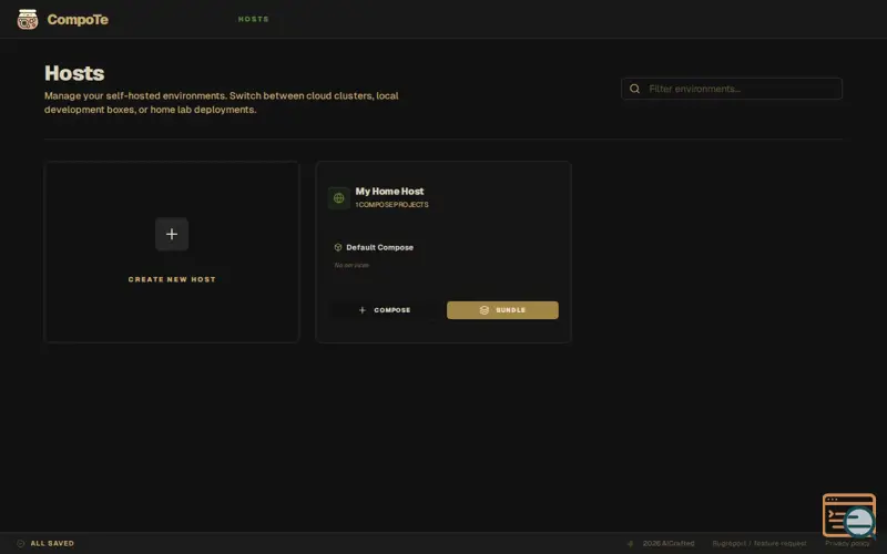 Screenshot of CompoTe