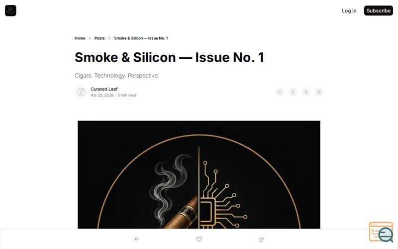 Screenshot of Smoke & Silicon