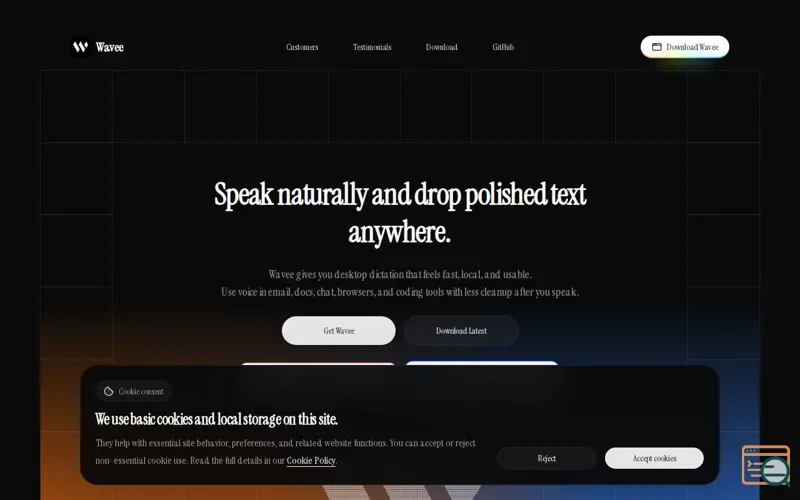 Screenshot of Wavee