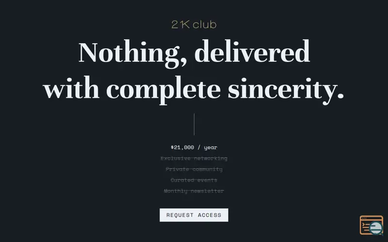 Screenshot of 21k