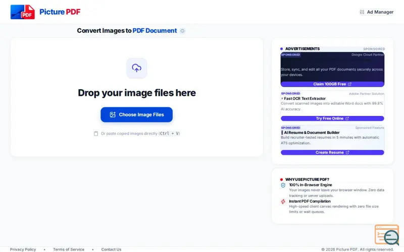Screenshot of Picture PDF