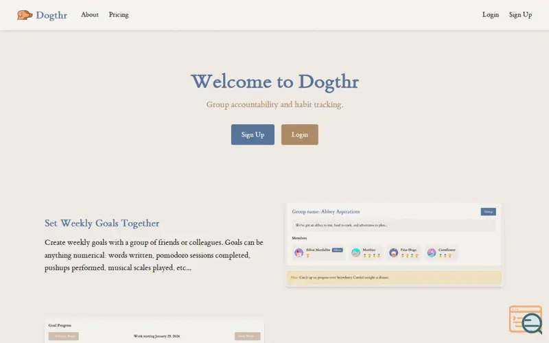 Screenshot of Dogthr