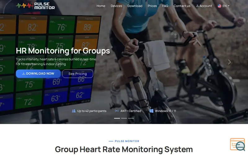 Screenshot of Pulse Monitor, a launch using 1000 Tools