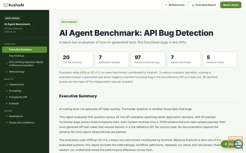 Screenshot of Resources
