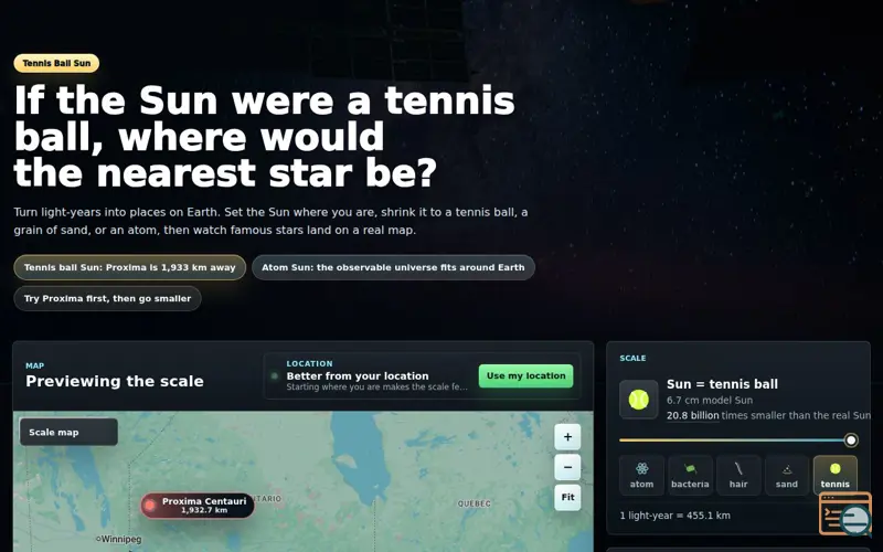 Screenshot of Tennis Ball Sun