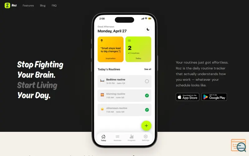Screenshot of Roz 