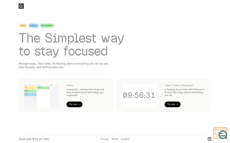 Screenshot of Mytodo