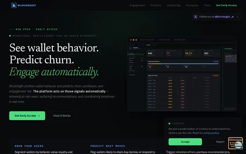 Screenshot of BlockSight