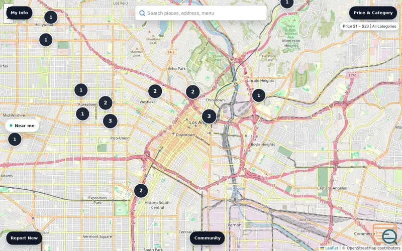 Screenshot of Fooglemap