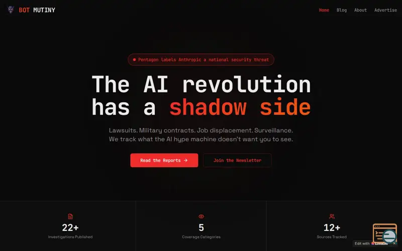 Screenshot of BotMutiny