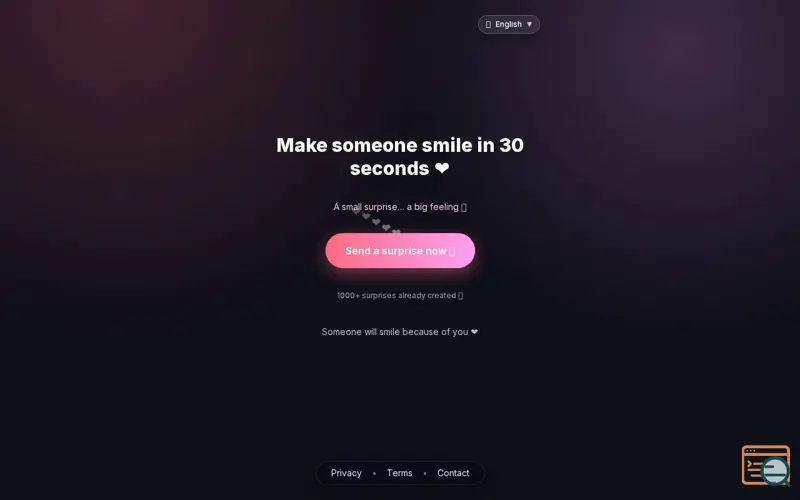Screenshot of Feeliyo