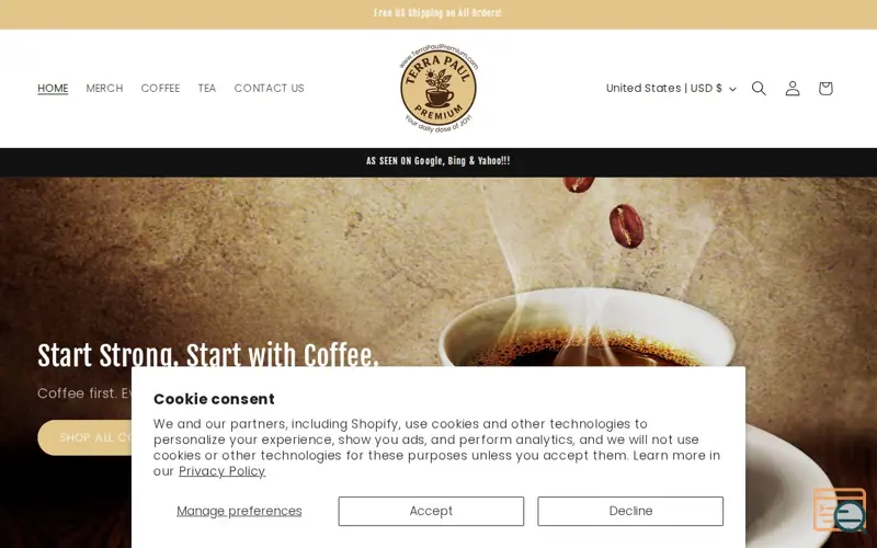Screenshot of Terra Paul Premium